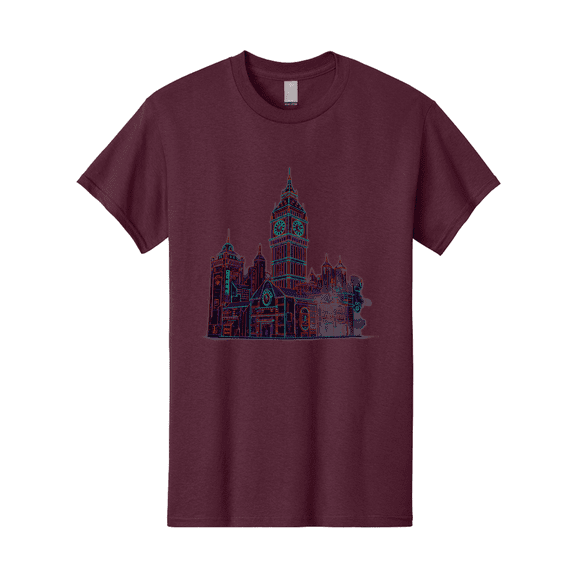 Big-Ben Mens Graphic Tee, 100% Cotton, Casual Summer Wear BAA160