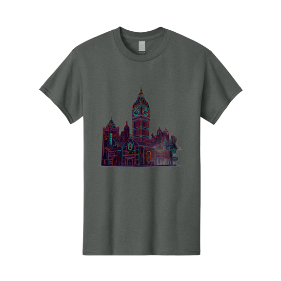 Big-Ben Mens Graphic Tee, 100% Cotton, Casual Summer Wear BAA160