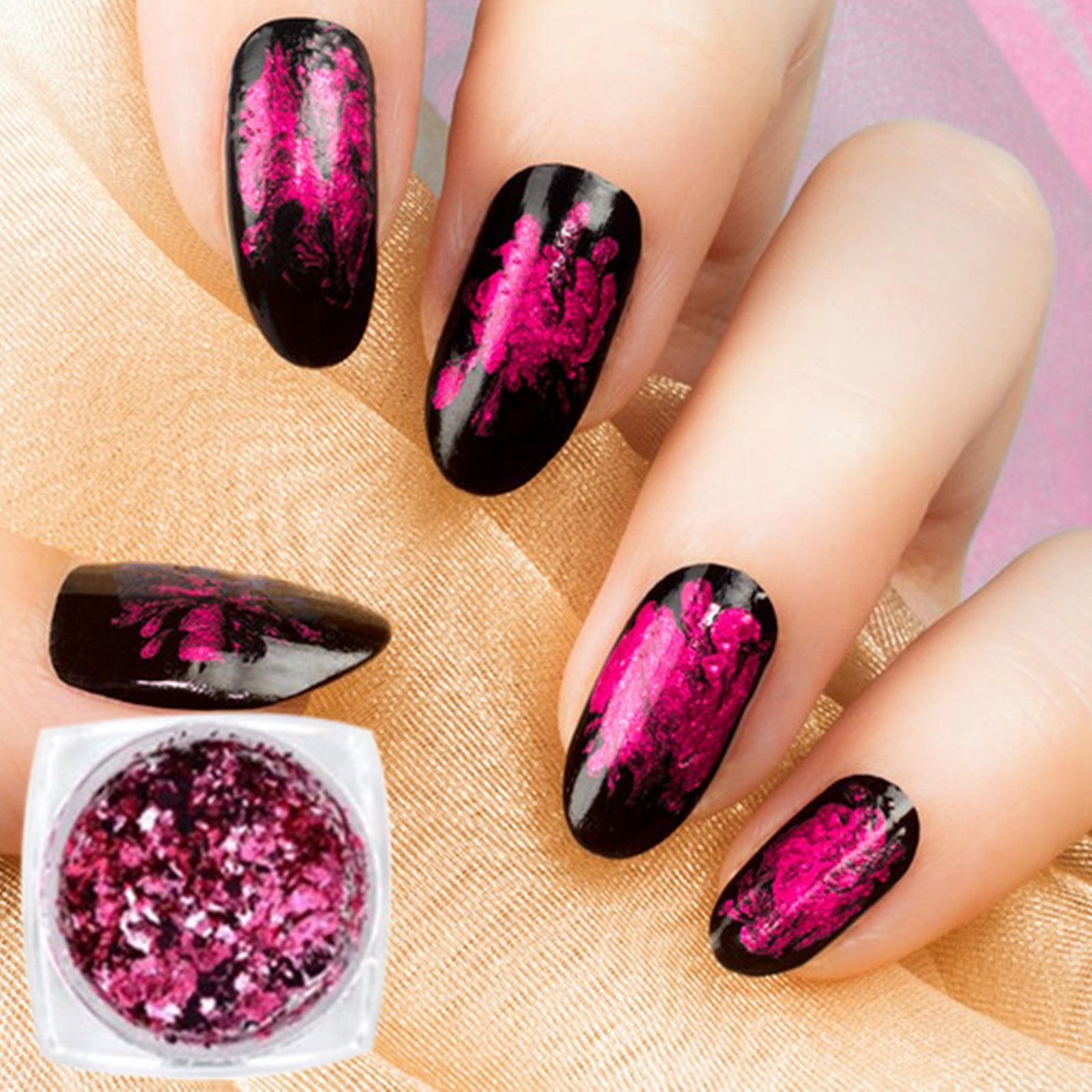 The Pinch Modern Nail Stickers Nail Gel for Rhinestones compatible with Machine for Gel Nails Gel Nail Nail Buffer Kits Channel Nail Charms Print Nails compatible with Machine Makeup Rhinestone Nail