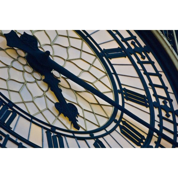 Big Ben clock face London England Poster Print by Panoramic Images