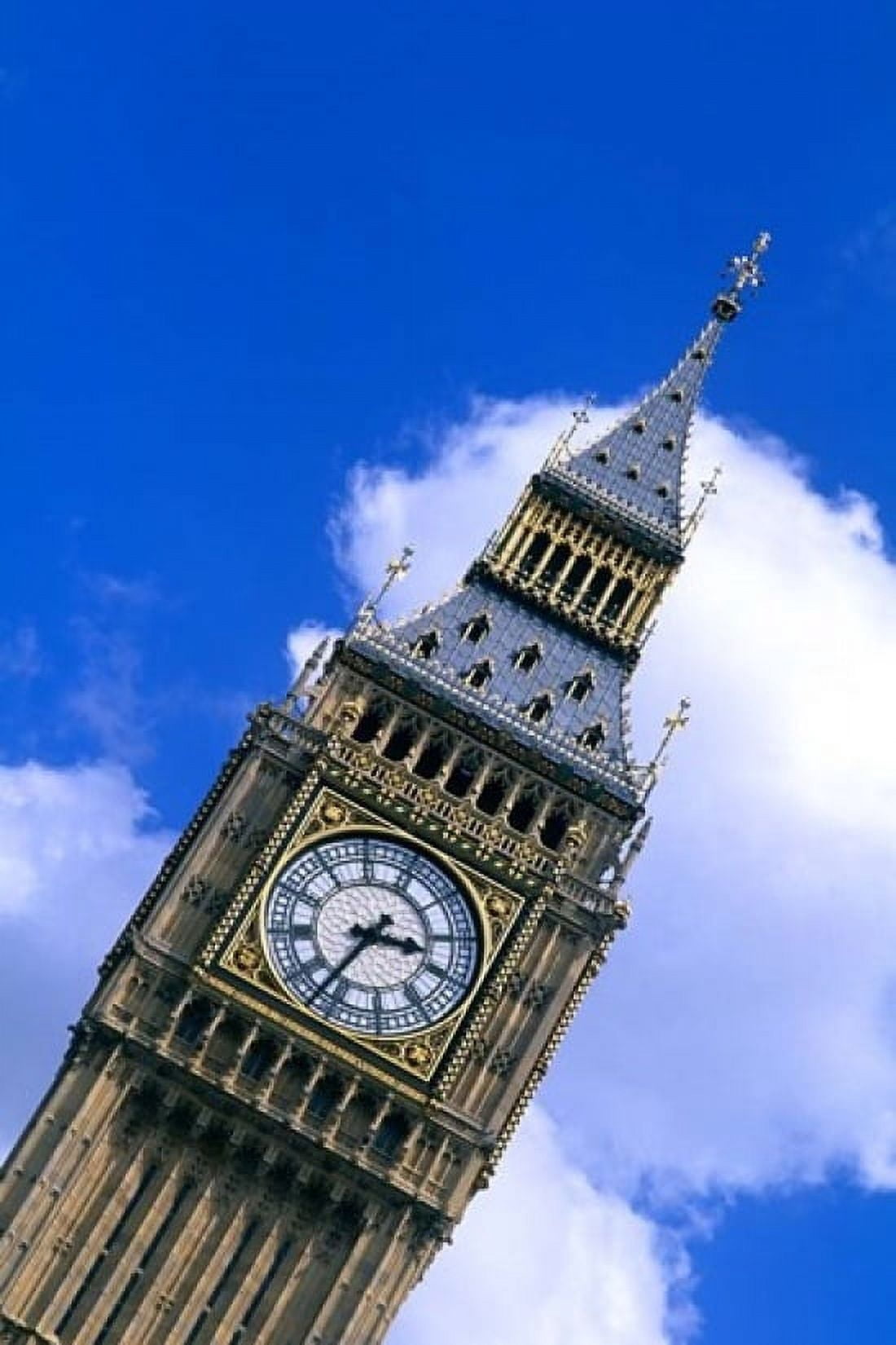 Big Ben in London England Canvas Art - Bill Bachmann DanitaDelimont (18 x 24)