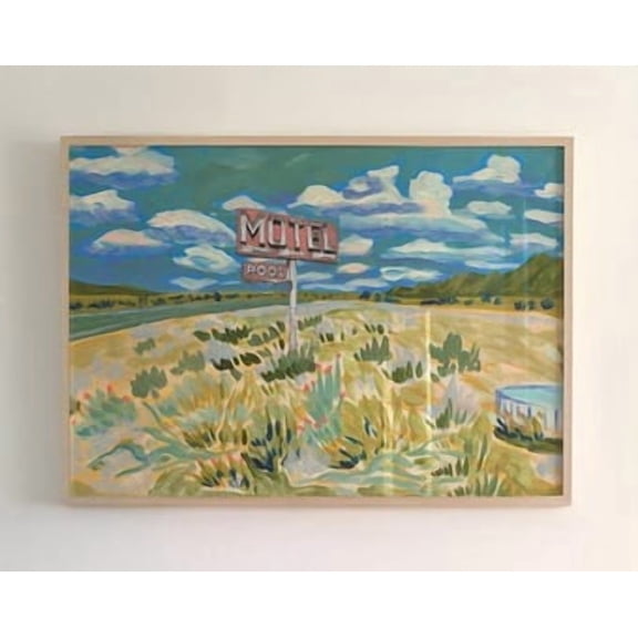 Big Bend National Park Poster West Texas Landscape Poster , Poster Print Only