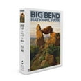 thumbnail image 1 of Big Bend National Park, Texas, Rock Formation (1000 Piece Puzzle, Size 19x27, Challenging Jigsaw Puzzle for Adults and Family, Made in USA), 1 of 4