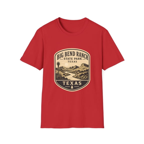 Big Bend Ranch State Park Texas Landscape Graphic T-Shirt - Walmart.com