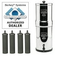 thumbnail image 1 of Big Berkey 2.25 Gal. Water Purifier With 4 Black Berkey Filters, 1 of 7