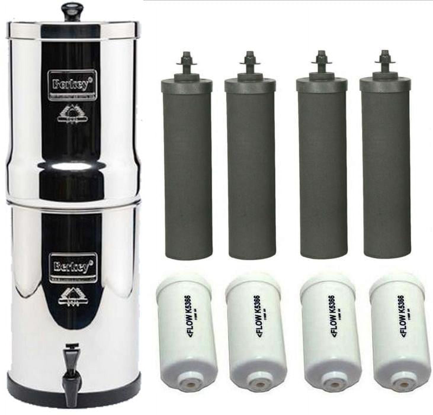 Countertop Water Filter System with Black Berkey Nepal | Ubuy