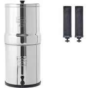 Big Berkey Water Filtration System with 2 Black Filters