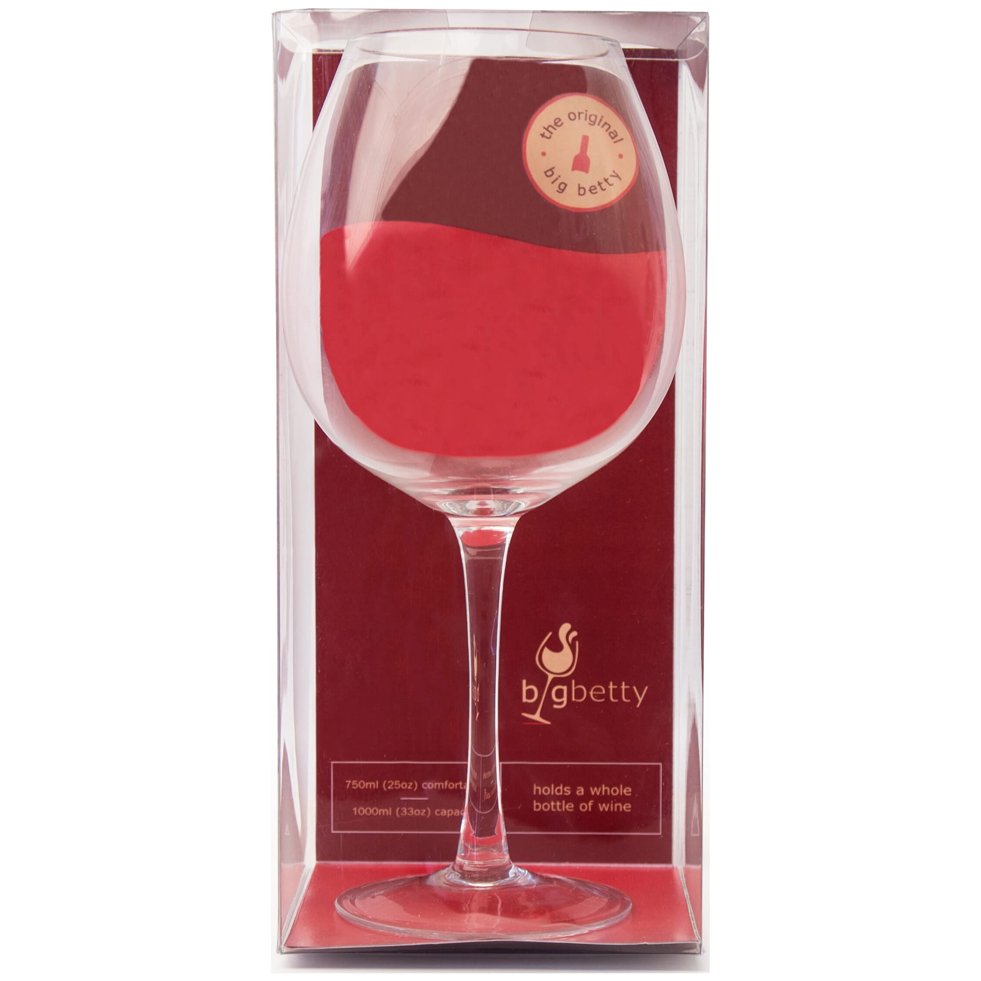 Big Betty - Premium Giant Champagne Glass, Holds a