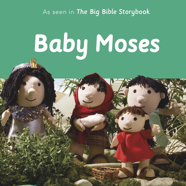 Big Bible Storybook Baby Moses: As Seen in the Big Bible Storybook, (Board Book)