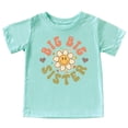 thumbnail image 1 of Big Big Sister Groovy Daisy Shirt for New Baby Pregnancy Reveal Outfit for Baby and Toddler Youth Girls Chill Shirt 2T, 1 of 6
