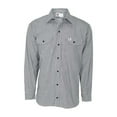 thumbnail image 1 of Big Bill 193 Hickory Stripe Long-Sleeve Button Shirt-Hickory-Tall-M, 1 of 3