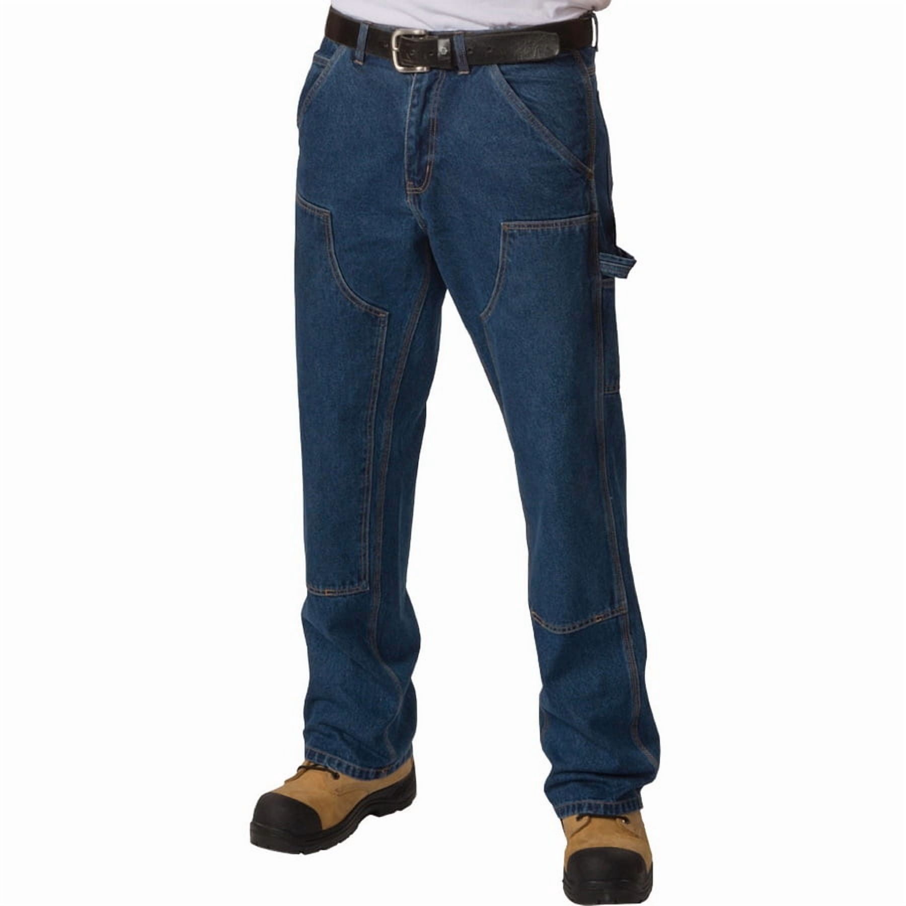 Big Bill 1993IN14 Flame-resistant Double Knee Jeans-Prewashed Denim-34 ...