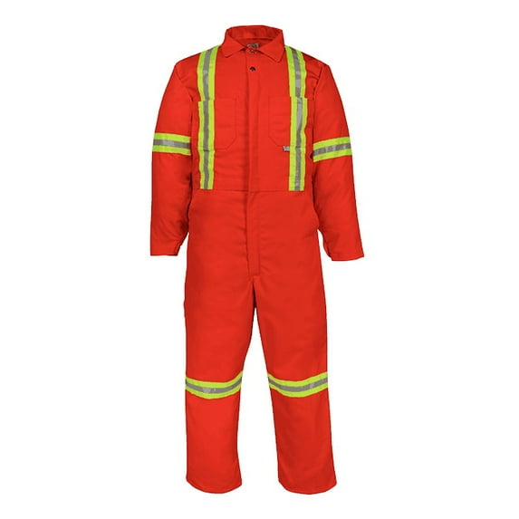 Big Bill 429BF Premium Work Coverall with Reflective Material-Orange-Tall-54"