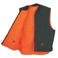 thumbnail image 1 of Big Bill 614 Reversible Wool Vest-Green-Regular-S, 1 of 2
