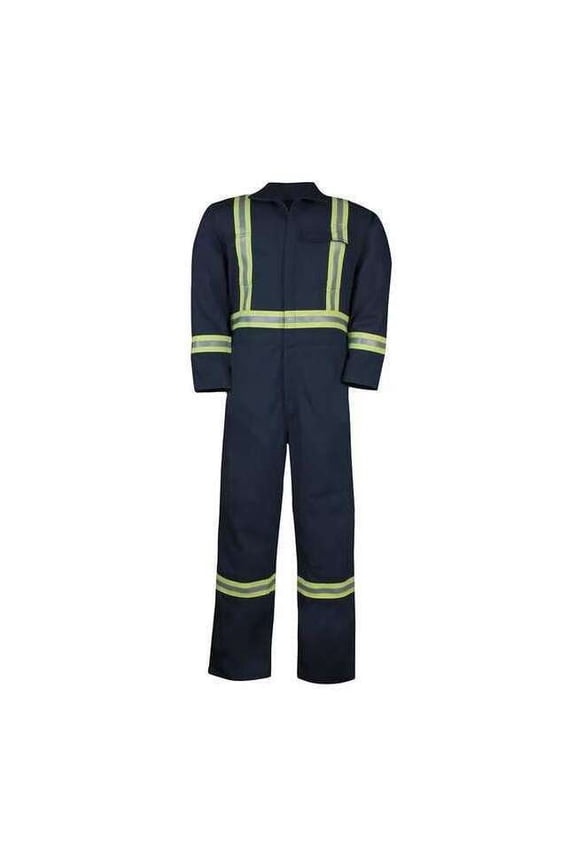 FR Coverall with Reflective Tape,3XL 1325US7-3XLT-NAY