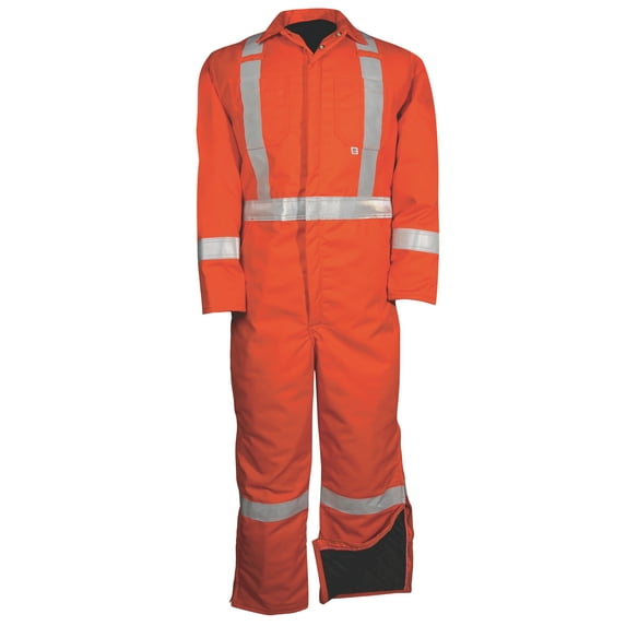 Big Bill M848US7 Westex UltraSoft Insulated Coverall-Orange-Regular-M