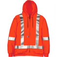 thumbnail image 1 of Codet  port B3116661 Mens Big Bill Wind Pro Full Zip Hooded Sweater - Reflective Flame Resistant, Orange - Medium, 1 of 1