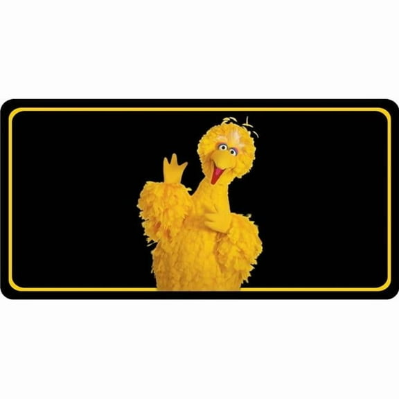 Big Bird Photo License Plate