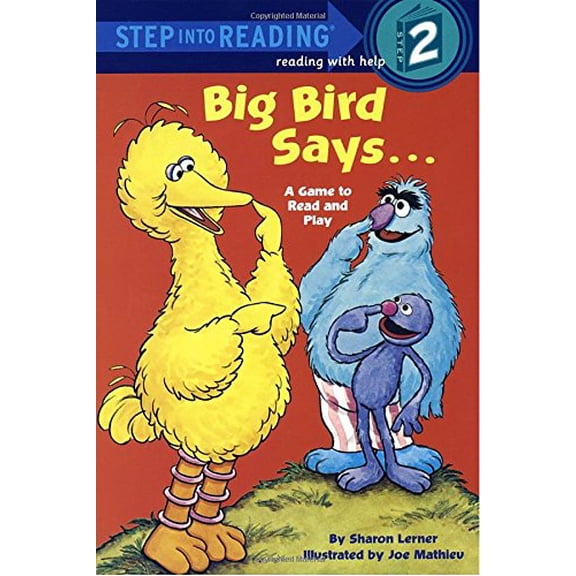 Pre-Owned Big Bird Says... (Sesame Street) (Paperback) 0394874994 9780394874999