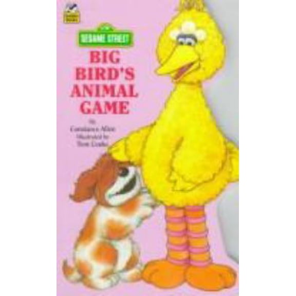 Pre-Owned Big Bird's Animal Game (A Golden Sturdy Shape Book / Sesame Street) (Unknown) 0307123952 9780307123954