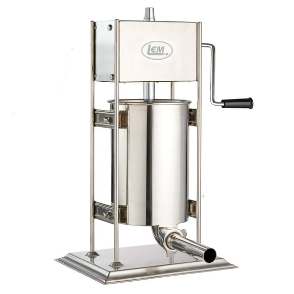 Big Bite 25lb Stainless Steel Vertical Stuffer w/2 Speeds