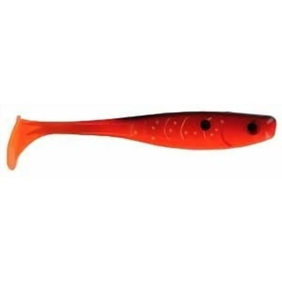 Big Bite 5SWTM-11 Suicide Shad Soft Swimbait 5" Rayburn Red 4 Per Pack