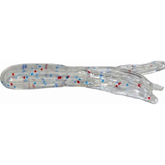 Big Bite Baits 15CRTU24 Crappie Tube 1 1/2" Firecracker 10 Per Pack