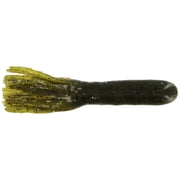 Big Bite Baits 4 inch Tour Flipper Soft Plastic Tube Green Pumpkin Money