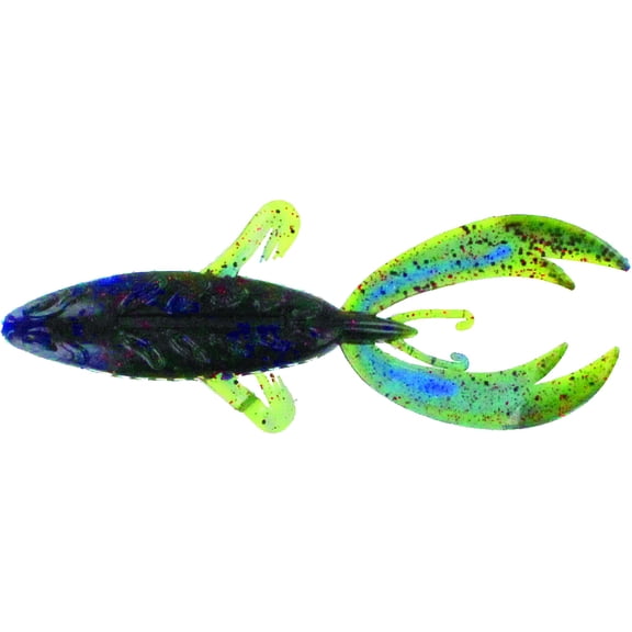 Big Bite Baits 4RFF-28 Dean Rojas Fighting Frog 4" Bruised Melon