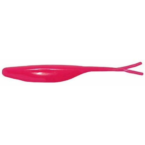 Big Bite Baits 5" Jerk Minnow Lure, Pack of 100, Bubblegum