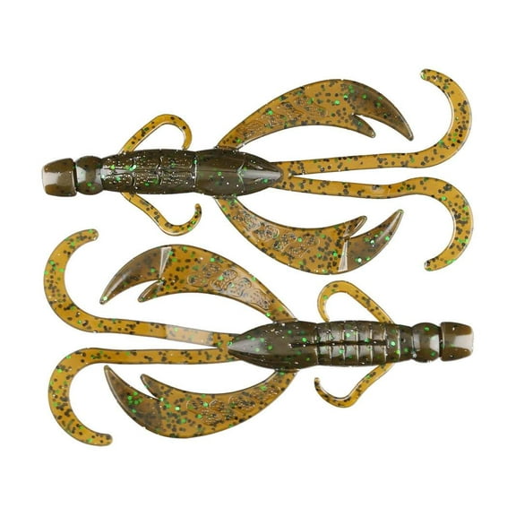 Big Bite Baits 5 inch Battle Bug Soft Plastic Creature Bait (Ozark Craw)