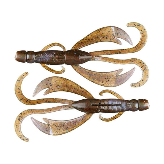 Big Bite Baits 5 inch Battle Bug Soft Plastic Creature Bait (Watermelon Diet Red Flake)