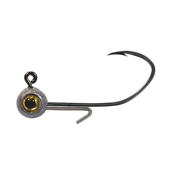 Big Bite Baits BBJ Elite 1/8oz Round Ball Jighead Bare Shad