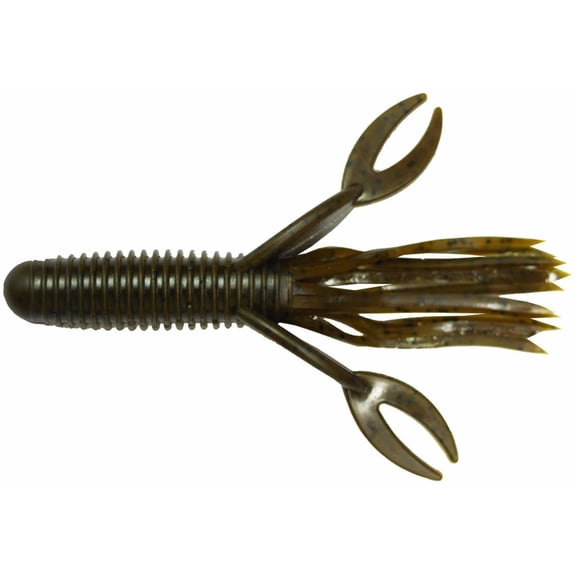 Big Bite Baits Craw Tube Green Pumpkin