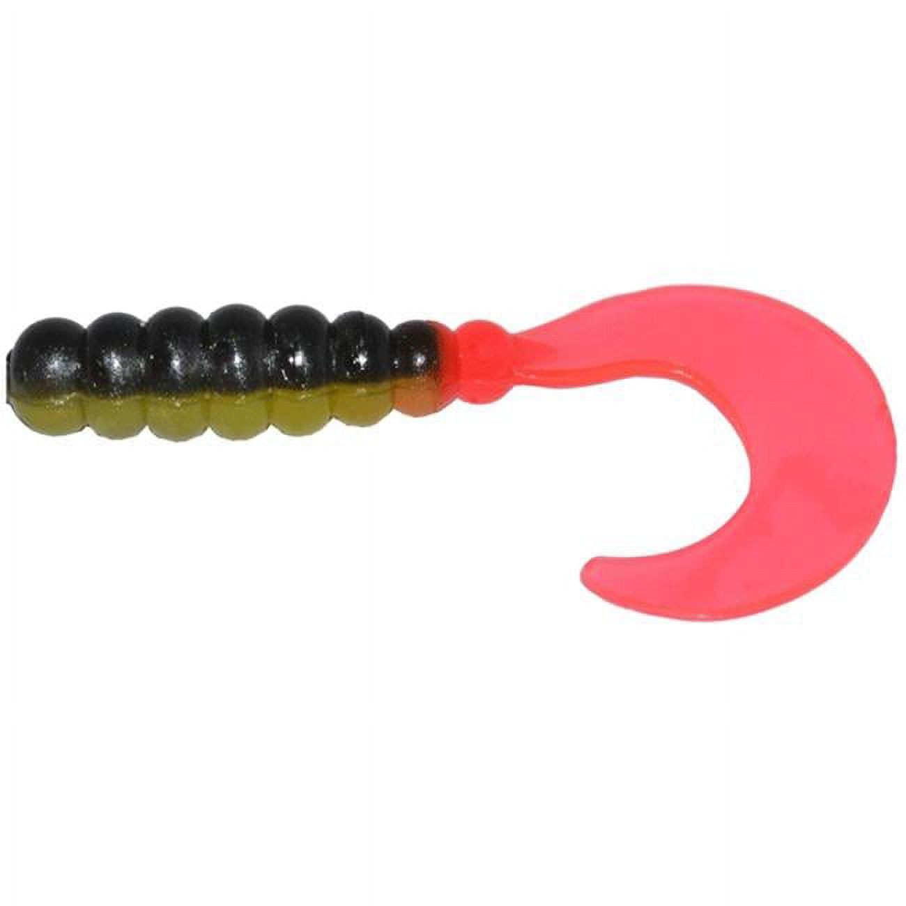 Big Bite Baits FG221 2 in. Fat Grub, Bumble Bee - Pack of 10