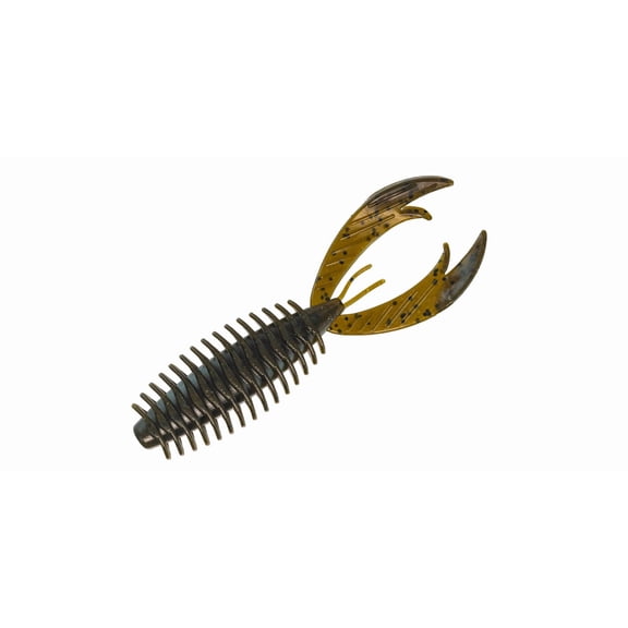 Big Bite Baits Fighting Craw 3.75" – Green Pumpkin (8 Pack)