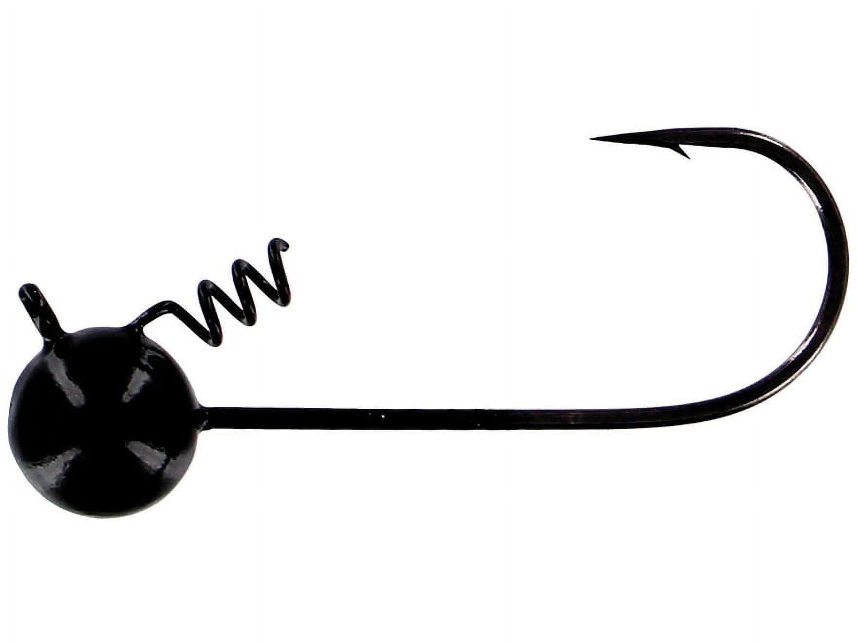 Big Bite Baits Fintwist Gamakatsu 1/16oz Shaky Head Jighead Black