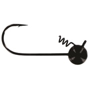 Big Bite Baits Fintwist Head Gamakatsu Hook 3/16oz Wacky Jighead Black