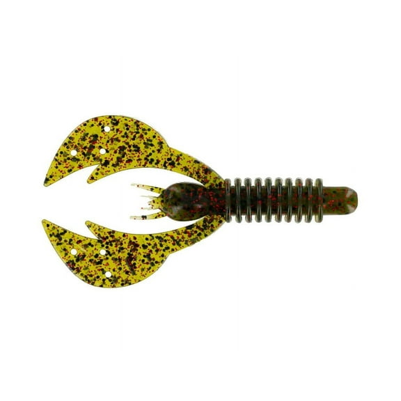 Big Bite Baits Kamikaze Craw Soft Plastic Craw (Watermelon Red, 3 3/4 inch)