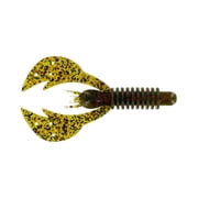 Big Bite Baits Kamikaze Craw Soft Plastic Craw Watermelon Red, 3 3/4 inch