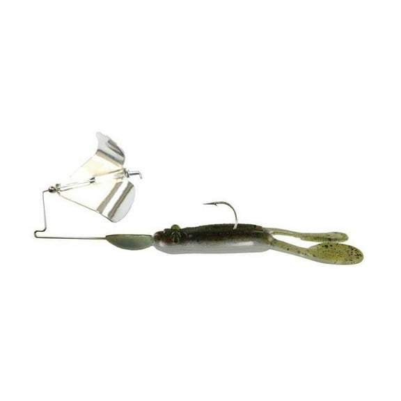 Big Bite Baits STBUZZ38-04 0.375 oz Silver & Watermelon - Red Ghost Toad Tour Toad Buzzbait