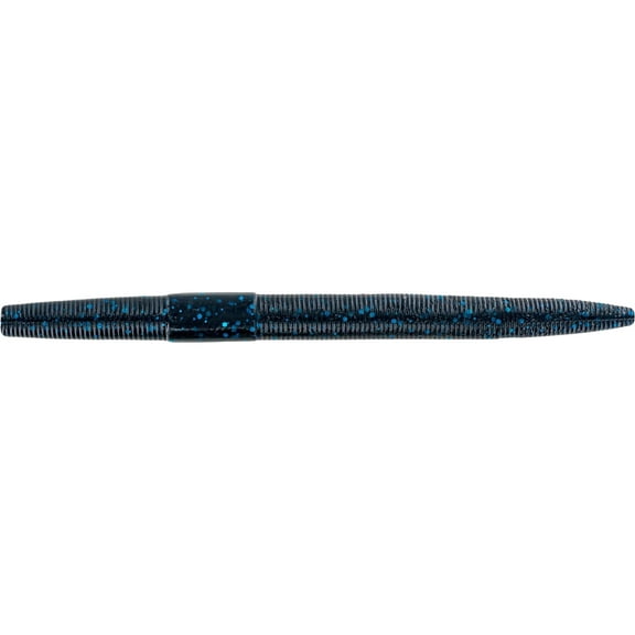 Big Bite Baits Trick Stick 5" Soft Stickbait Black/Blue Metal Flake