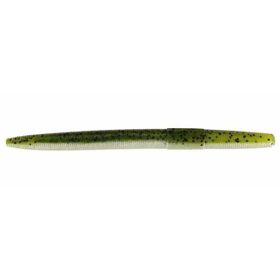 Big Bite Baits Trick Stick Soft Plastic Stickbait (Watermelon/Copper Green Flake, 5 inch)