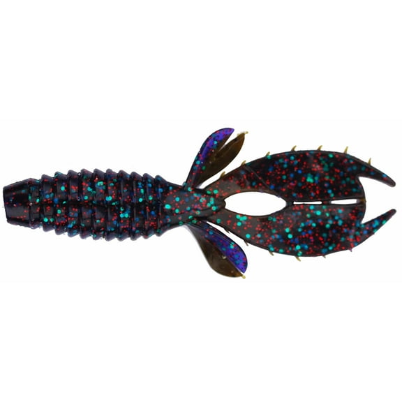 Big Bite Baits YoMama Soft Plastic Creature Bait (Green Pumpkin Junebug, 3 inch)