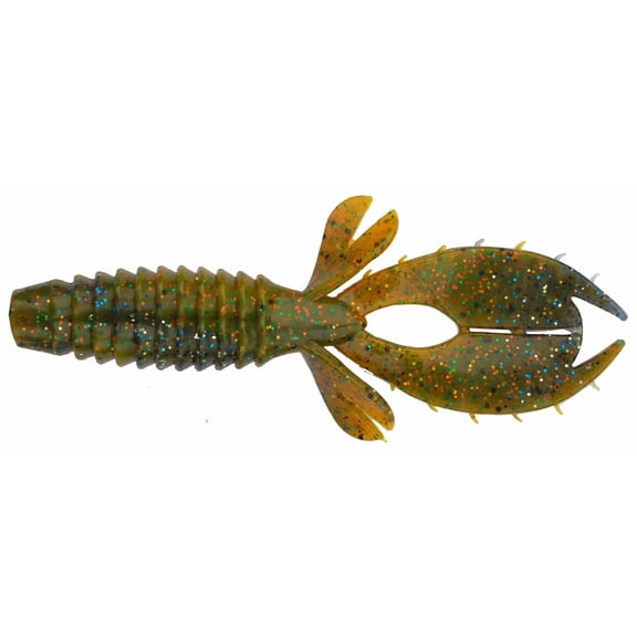 Big Bite Baits YoMama Soft Plastic Creature Bait (Sunfish Swirl, 3 inch)