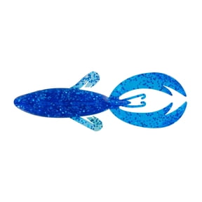Big Bite Baits4RFF-32 4" Rojas Fighting Frog Sapphire Blue Soft Bait Lure 7 Pack