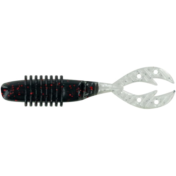 Big Bite Baits Kamikaze Swimon Swimbait 2.75 Black Neon/Pearl Silver