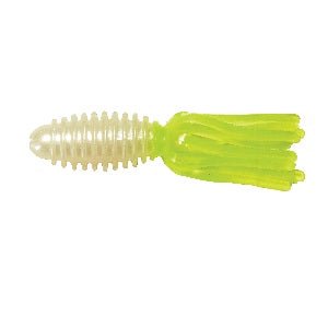 Big Bite Slab Tube 1.75" 10ct Pearl Chartreuse