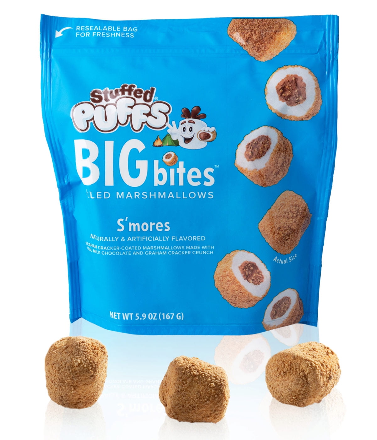 Freeze Dried S'mores Marshmallow Bites