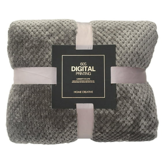 Big Blanket Walmart 45*65cm  Soft Warm Plaid Fleece Bed Blanket Large Mesh Flannel Blankets Thick Breathable Throws